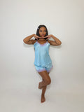 Bluebell Satin Two Piece