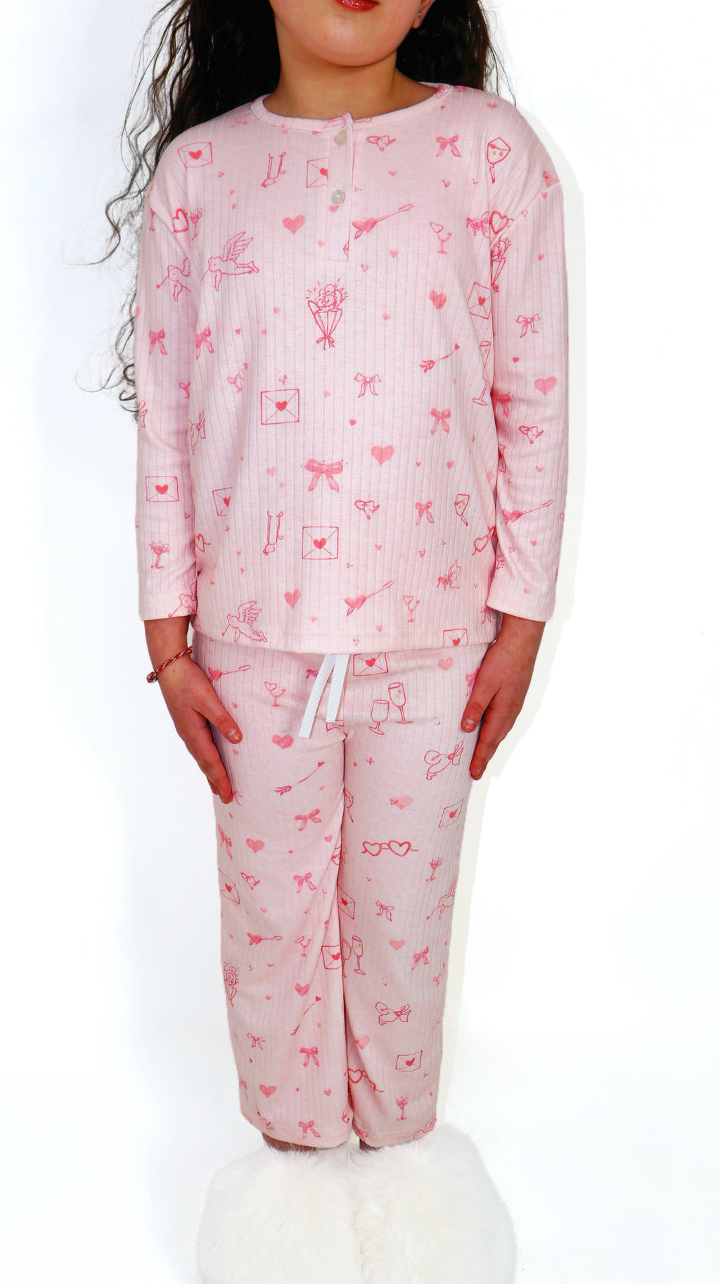 Pillowtalk Girls Pink Pyjamas