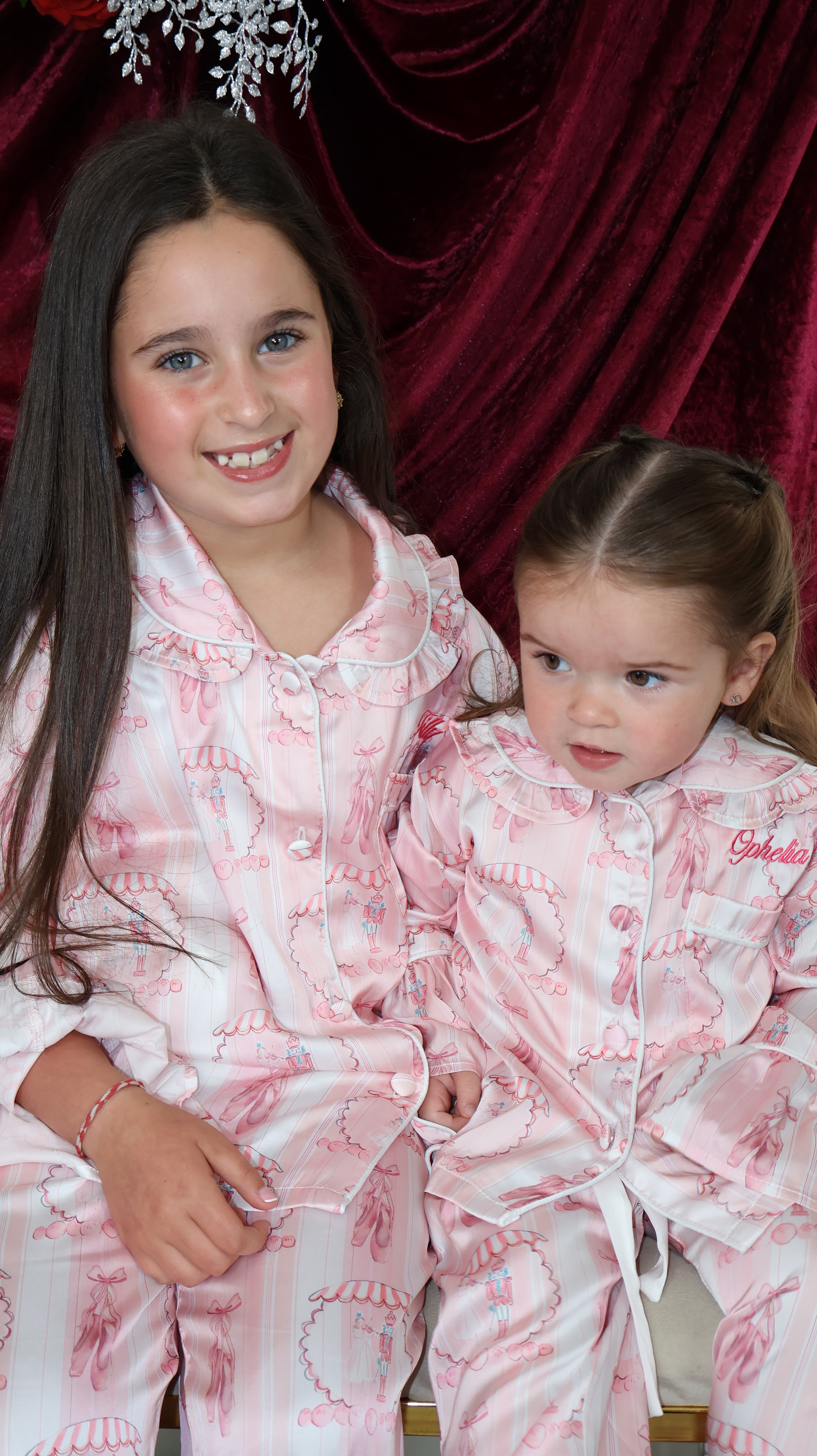 Clara Beau Girls Ruffle Pyjamas