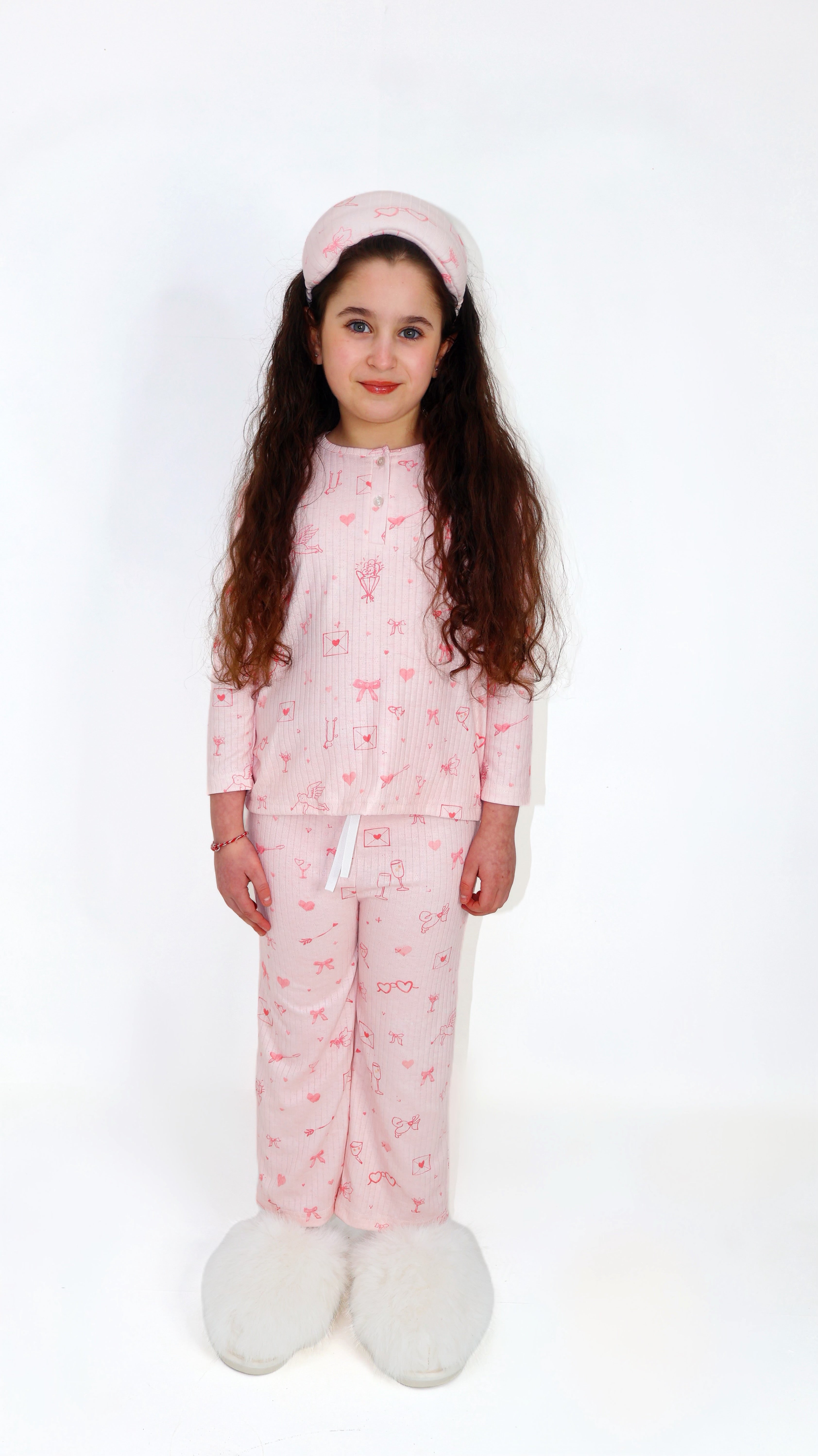 Pillowtalk Girls Pink Pyjamas