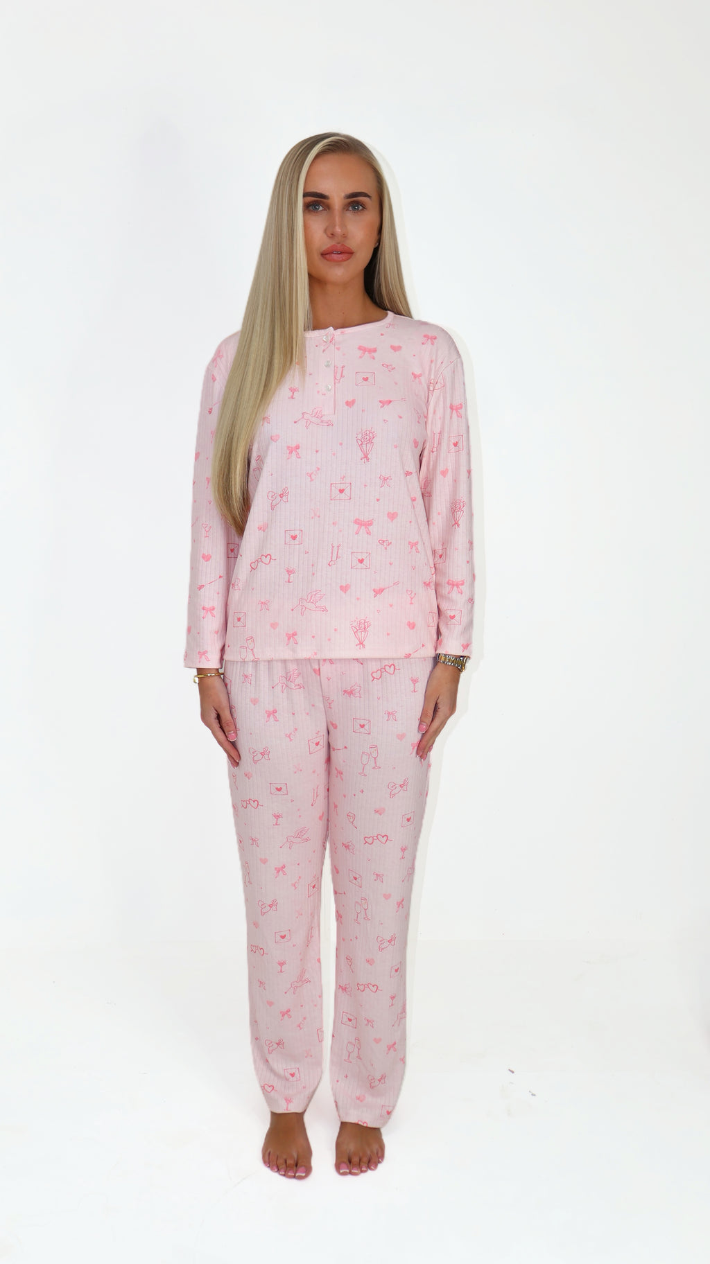 Pillowtalk Ladies Pink Pyjamas