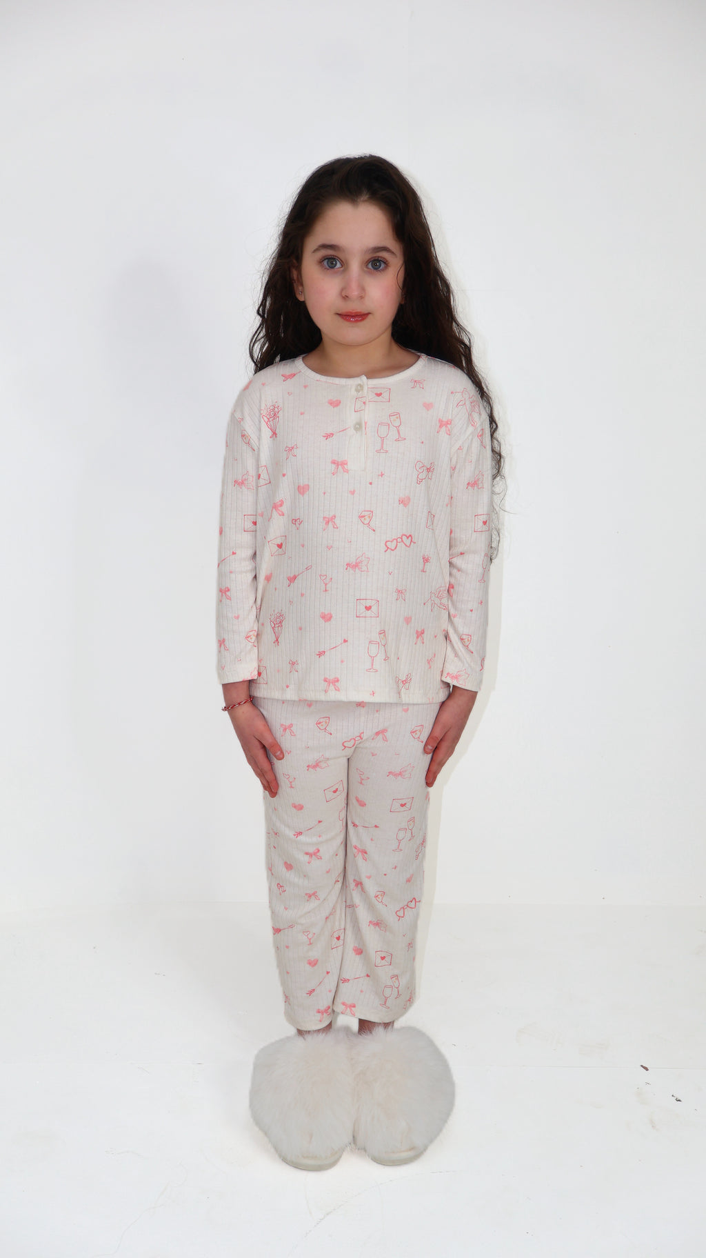 Pillowtalk Girls White Pyjamas