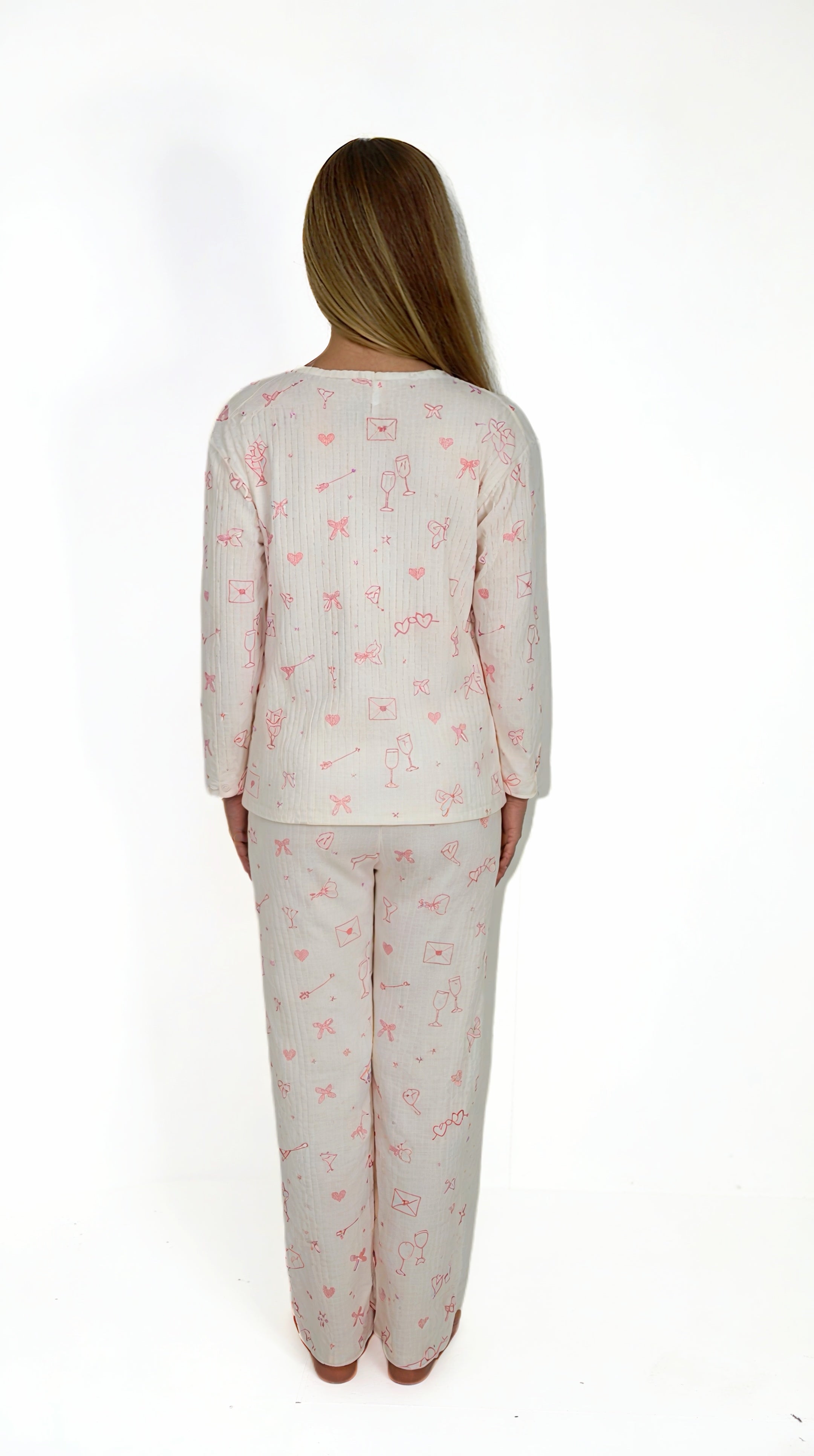 Pillowtalk Ladies Cream Pjs