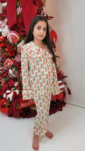 Mistletoe Muse Girls Pant Pyjama Set