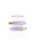 Lilac Hair Clips