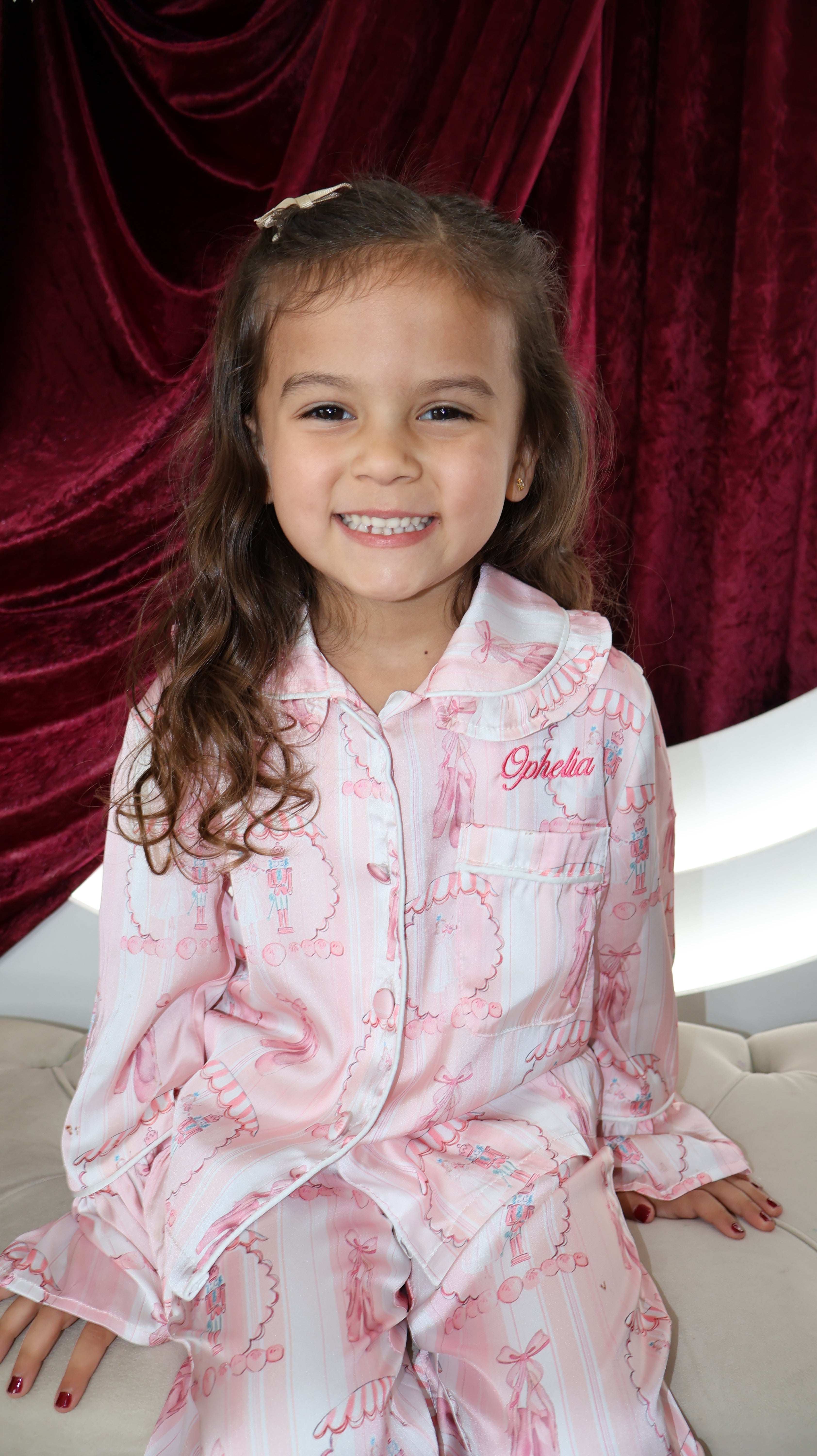Clara Beau Girls Ruffle Pyjamas